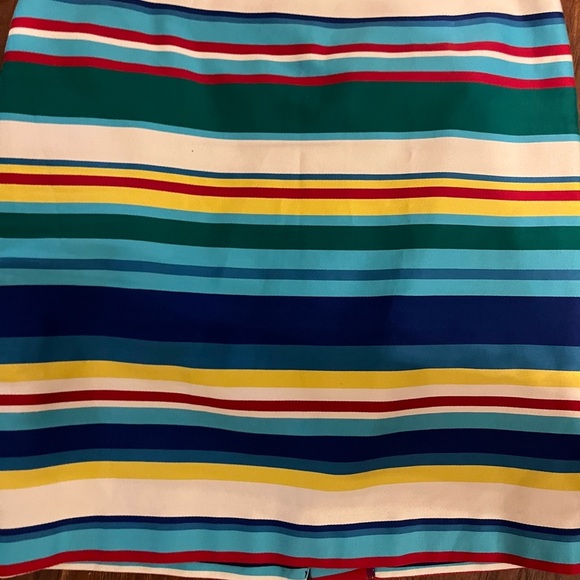 Talbots striped skirt 10 - Picture 2 of 4